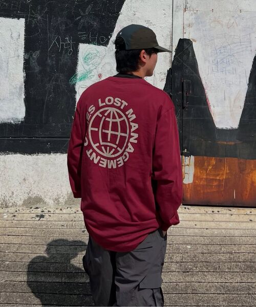 LMCの「OG COMBO LONG SLV TEE dark pink(Tシャツ/カットソー・レディース・その他・S/M/L/XL)」の7枚目の写真
