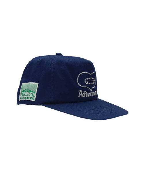 AFTERMATH（アフターマス）の「LOVE 5PANEL BALL CAP BLUE（キャップ・レディース・ブルー・ONE SIZE）」の4枚目の写真