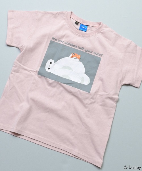 Disney(ディズニー)の「【ベイマックス】別注プリントTee(Tシャツ/カットソー・キッズ・杢グレー/ブルー/オフホワイト/チャコール/ピンク/ホワイト系その他・90/95/100/110/120/130/80)」の10枚目の写真