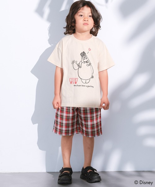 Disney(ディズニー)の「【ベイマックス】別注プリントTee(Tシャツ/カットソー・キッズ・杢グレー/ブルー/オフホワイト/チャコール/ピンク/ホワイト系その他・90/95/100/110/120/130/80)」の9枚目の写真