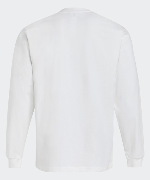 adidas(アディダス)の「メイドフォーユー 長袖Tシャツ / ロンT / アディダスオリジナルス adidas Originals(Tシャツ/カットソー・メンズ・ホワイト/ブラック・XX-SMALL/X-SMALL/XX-LARGE/3XL/LARGE/MEDIUM/SMALL/X-LARGE)」の7枚目の写真