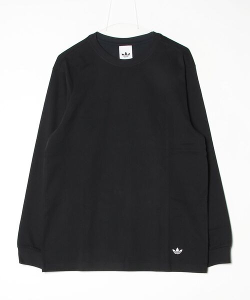 adidas(アディダス)の「メイドフォーユー 長袖Tシャツ / ロンT / アディダスオリジナルス adidas Originals(Tシャツ/カットソー・メンズ・ホワイト/ブラック・XX-SMALL/X-SMALL/XX-LARGE/3XL/LARGE/MEDIUM/SMALL/X-LARGE)」の4枚目の写真