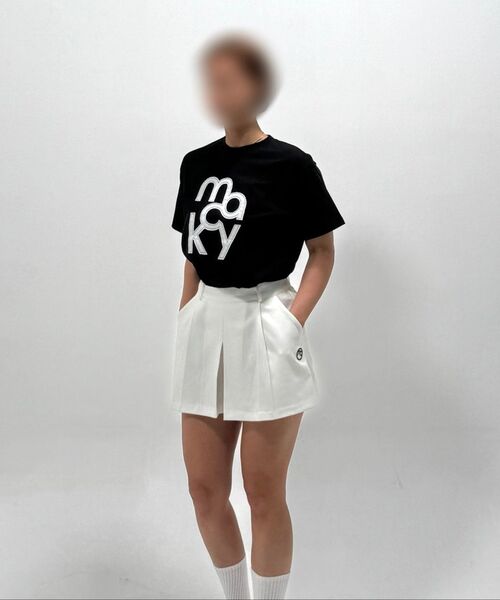 MACKY(マッキー)の「ウェイビーショートパンツブラック(その他パンツ・レディース・その他・1/2)」の3枚目の写真