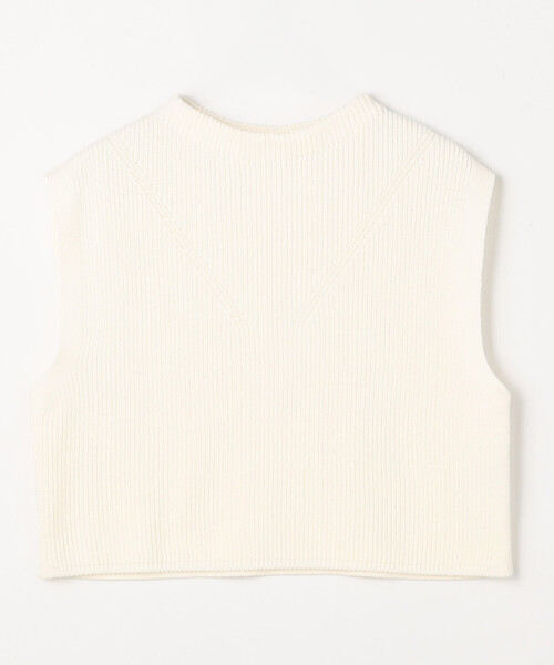 COMME CA(コムサ)の「コットンポリエステルリリヤーン 前後切り替えベスト(ベスト・レディース・ネイビー/オフホワイト/ブラック・9号)」の16枚目の写真