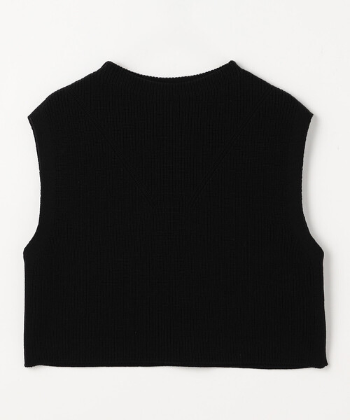 COMME CA(コムサ)の「コットンポリエステルリリヤーン 前後切り替えベスト(ベスト・レディース・ネイビー/オフホワイト/ブラック・9号)」の17枚目の写真