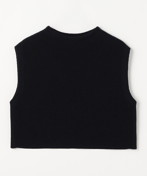 COMME CA(コムサ)の「コットンポリエステルリリヤーン 前後切り替えベスト(ベスト・レディース・ネイビー/オフホワイト/ブラック・9号)」の18枚目の写真