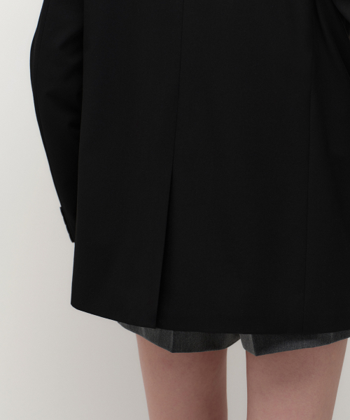 MUSINSA STANDARD WOMAN（ムシンサスタンダードウーマン）の「ウィメンズダブルブレストブレザー[ブラック]（テーラードジャケット・レディース・その他・SMALL/MEDIUM/LARGE/X-SMALL）」の6枚目の写真