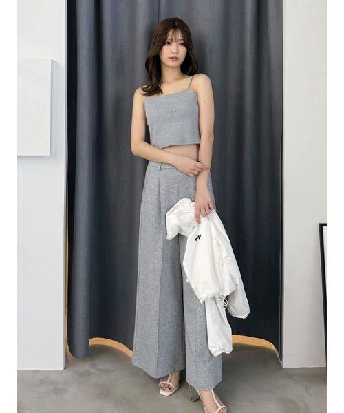 FILA(フィラ)の「【FILA別注】裏毛アンサンブル(Tシャツ/カットソー・レディース・チャコールグレー/グレー・FREE)」の19枚目の写真