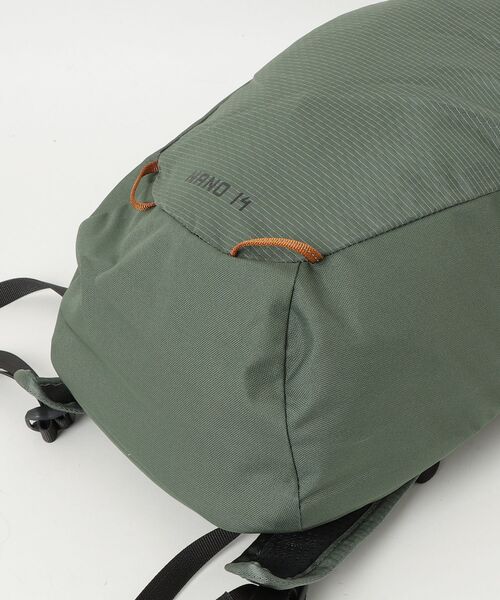 GREGORY(グレゴリー)の「ナノ14 NANO 14 テレイングリーン(バックパック/リュック・メンズ・グリーン系・ONE SIZE)」の2枚目の写真