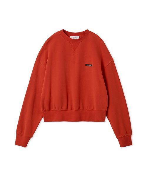 Mila Owen（ミラオーウェン）の「ソフトタッチ短丈トレーナー（スウェット・レディース・レッド/グレー/アイボリー・F）」の3枚目の写真