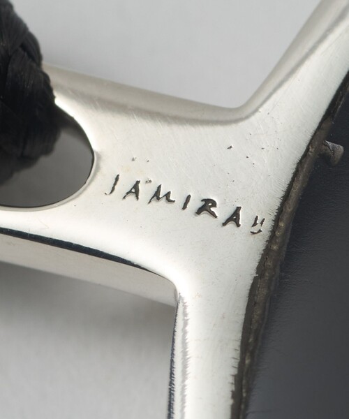 JAMIRAY(ジャミレイ)の「<JAMIRAY>Bean stone コード ネックレス(ネックレス・レディース・ブラック・FREE)」の7枚目の写真