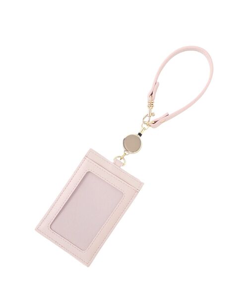 Maison de FLEUR(メゾンドフルール)の「リール付きフラワーガーデン柄パスケース(パスケース・レディース・ブラック/サックスブルー/ピンク・FREE)」の11枚目の写真
