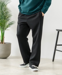 Blue Standard （ブルースタンダード）の「【BLUE STANDARD/ブルースタンダード】パフィースウェット バレルレッグパンツ ストレッチ 体型カバー 春服（スウェットパンツ）」