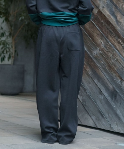 Blue Standard (ブルースタンダード)の「【BLUE STANDARD/ブルースタンダード】【最旬バレルレッグシルエット】パフィースウェットパンツ 樽型ルーズワイド 裾緩めテーパード(スウェットパンツ・メンズ・ブラック/チャコールグレー/アイボリー・X-LARGE/LARGE/MEDIUM)」の14枚目の写真