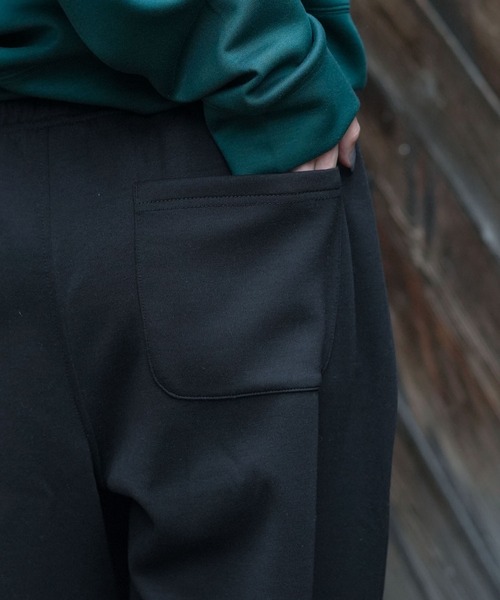 Blue Standard (ブルースタンダード)の「【BLUE STANDARD/ブルースタンダード】【最旬バレルレッグシルエット】パフィースウェットパンツ 樽型ルーズワイド 裾緩めテーパード(スウェットパンツ・メンズ・ブラック/チャコールグレー/アイボリー・X-LARGE/LARGE/MEDIUM)」の15枚目の写真
