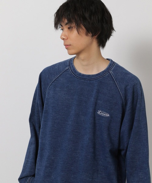 LAKOLE（ラコレ）の「インディゴスラブ裏毛 / 643973（Tシャツ/カットソー・メンズ・ブラック/ネイビー・MEDIUM/LARGE）」の5枚目の写真