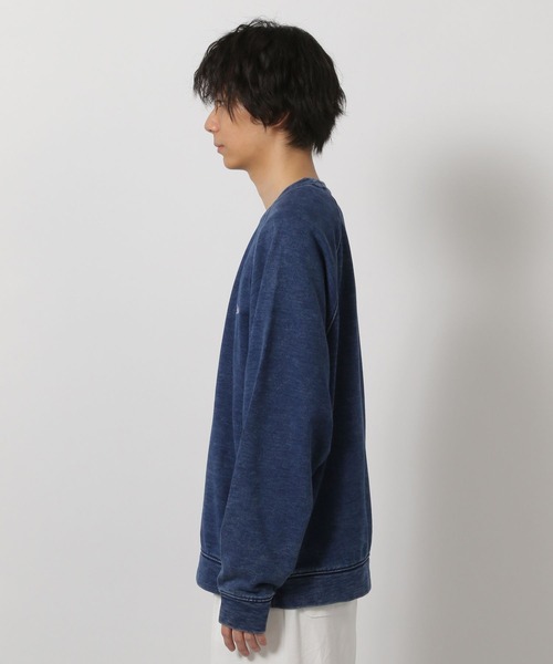 LAKOLE（ラコレ）の「インディゴスラブ裏毛 / 643973（Tシャツ/カットソー・メンズ・ブラック/ネイビー・MEDIUM/LARGE）」の9枚目の写真