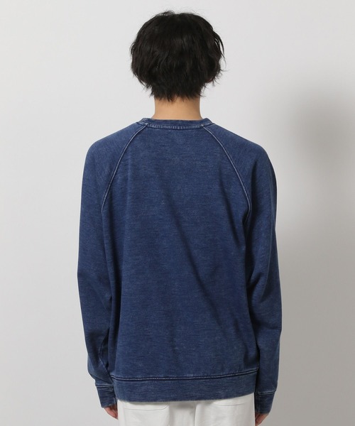 LAKOLE（ラコレ）の「インディゴスラブ裏毛 / 643973（Tシャツ/カットソー・メンズ・ブラック/ネイビー・MEDIUM/LARGE）」の10枚目の写真
