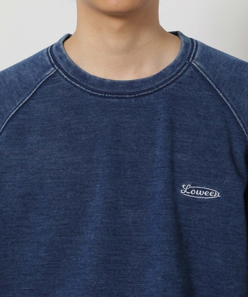 LAKOLE（ラコレ）の「インディゴスラブ裏毛 / 643973（Tシャツ/カットソー・メンズ・ブラック/ネイビー・MEDIUM/LARGE）」の11枚目の写真