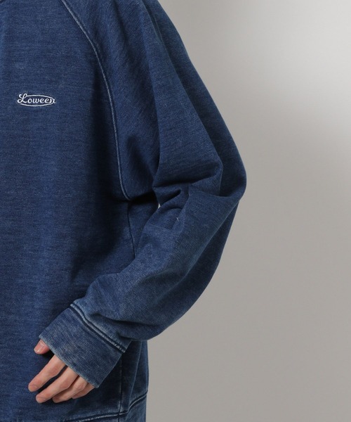LAKOLE（ラコレ）の「インディゴスラブ裏毛 / 643973（Tシャツ/カットソー・メンズ・ブラック/ネイビー・MEDIUM/LARGE）」の12枚目の写真