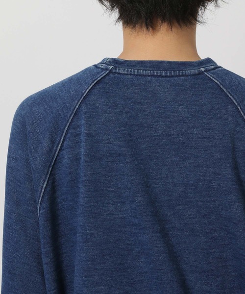 LAKOLE（ラコレ）の「インディゴスラブ裏毛 / 643973（Tシャツ/カットソー・メンズ・ブラック/ネイビー・MEDIUM/LARGE）」の14枚目の写真