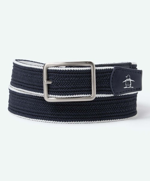 MUNSINGWEAR(マンシングウェア)の「リバーシブルゴムメッシュベルト(ベルト・メンズ・グリーン/ネイビー/ベージュ・F)」の3枚目の写真