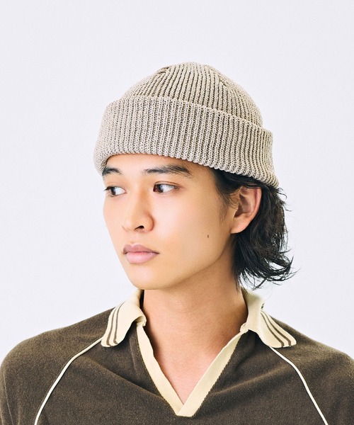 CA4LA（カシラ）の「WTURN WASH11（ニットキャップ/ビーニー・メンズ・グレー/ブラック/ベージュ・ONESIZE）」の4枚目の写真