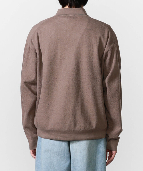 ORCIVAL（オーシバル）の「ORCIVAL | ハーフミラノニット 衿付きニットカーディガン MEN（カーディガン/ボレロ・メンズ・ブラック/ブラウン系その他2・5/4）」の10枚目の写真