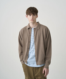 ORCIVAL | ORCIVAL | ハーフミラノニット 衿付きニットカーディガン MEN(カーディガン/ボレロ)