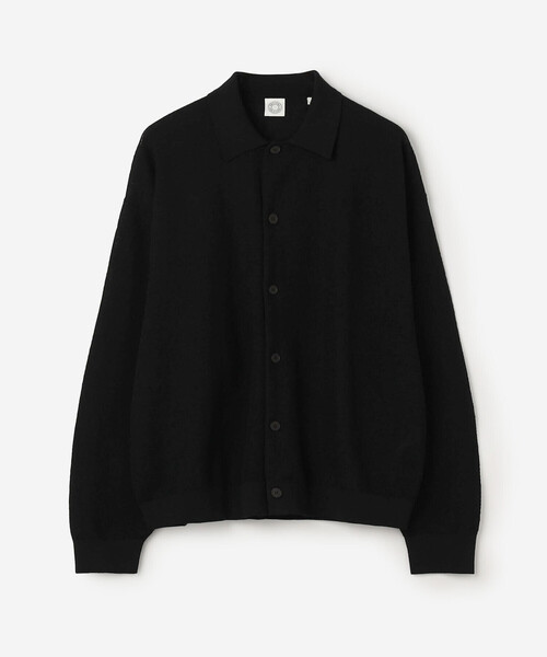 ORCIVAL（オーシバル）の「ORCIVAL | ハーフミラノニット 衿付きニットカーディガン MEN（カーディガン/ボレロ・メンズ・ブラック/ブラウン系その他2・5/4）」の14枚目の写真