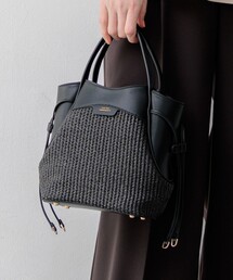 23区（ニジュウサンク）の「ペーパーライクコンビ ショルダーバッグ (S)（ショルダーバッグ）」