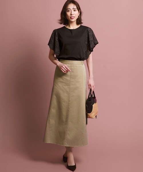 23区(ニジュウサンク)の「ペーパーライクコンビ ショルダーバッグ (S)(ショルダーバッグ・レディース・ブラック系/ダークブラウン系1/ブラック系1・F)」の22枚目の写真