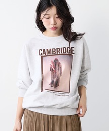 Johnbull | 【Johnbull】フォトプリント裏毛スウェット-LIFE CAMBRIDGE SWT(スウェット)