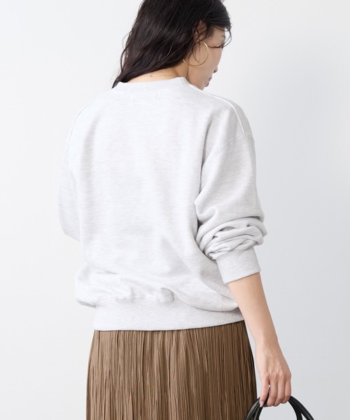 Johnbull（ジョンブル）の「【Johnbull】フォトプリント裏毛スウェット-LIFE CAMBRIDGE SWT（スウェット・レディース・ライトグレー・M）」の5枚目の写真