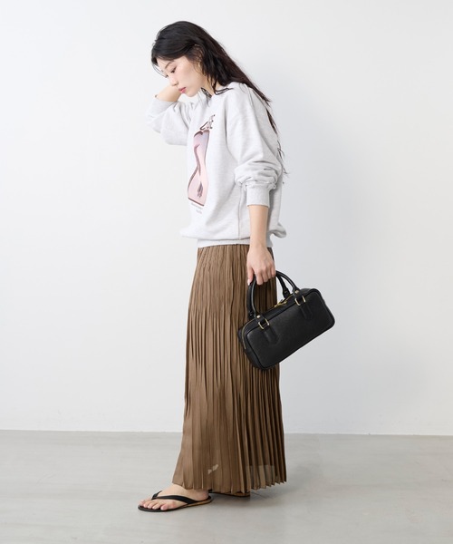 Johnbull（ジョンブル）の「【Johnbull】フォトプリント裏毛スウェット-LIFE CAMBRIDGE SWT（スウェット・レディース・ライトグレー・M）」の8枚目の写真