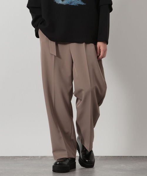 LAKOLE（ラコレ）の「ベルトツキトラウザー / 647745（その他パンツ・メンズ・ブラック/モカ/グレー・LARGE/MEDIUM）」の3枚目の写真