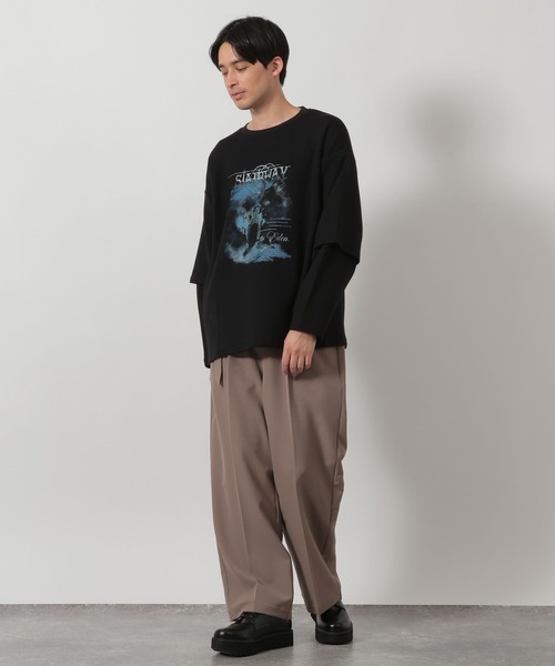 LAKOLE（ラコレ）の「ベルトツキトラウザー / 647745（その他パンツ・メンズ・ブラック/モカ/グレー・LARGE/MEDIUM）」の7枚目の写真