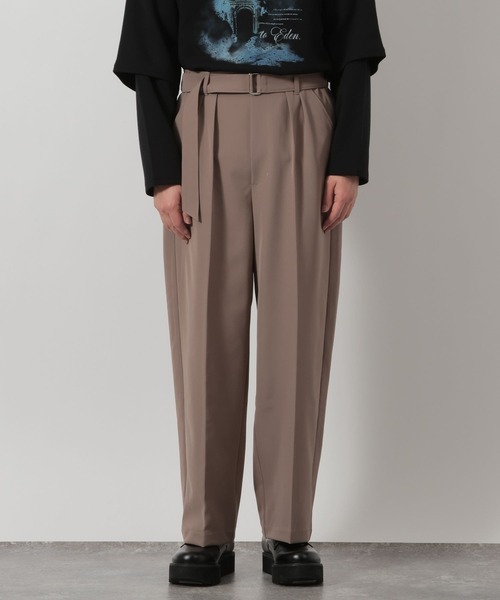 LAKOLE（ラコレ）の「ベルトツキトラウザー / 647745（その他パンツ・メンズ・ブラック/モカ/グレー・LARGE/MEDIUM）」の8枚目の写真