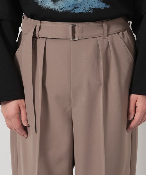 LAKOLE（ラコレ）の「ベルトツキトラウザー / 647745（その他パンツ・メンズ・ブラック/モカ/グレー・LARGE/MEDIUM）」の13枚目の写真