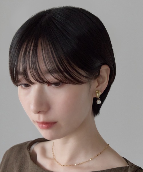 ciite'(シーテ)の「シリコン付 デザインパール イヤリング(両耳用)(イヤリング・レディース・シルバー/ゴールド・FREE)」の22枚目の写真
