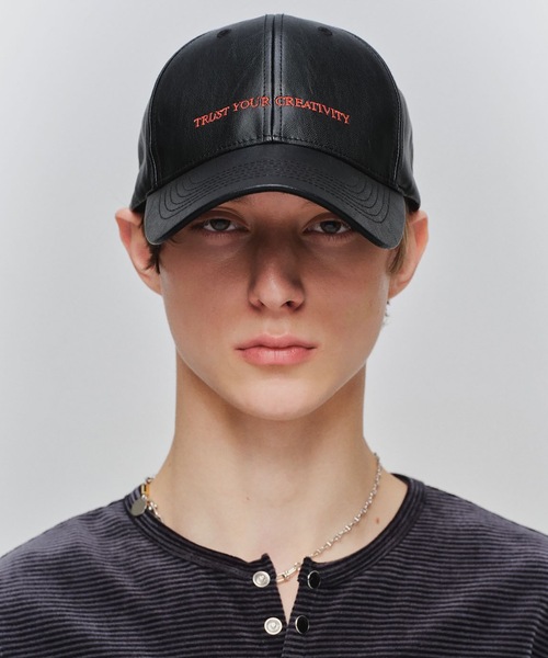 Jieda(ジエダ)の「TRUST YOUR CREATIVITY CAP(キャップ・メンズ・チェック/ブラウン/ブラック・ONESIZE)」の1枚目の写真
