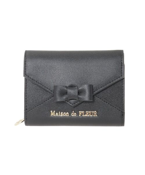 Maison de FLEUR(メゾンドフルール)の「レター型ウォレット(財布・レディース・ラベンダー/ピンク/ブラック・FREE)」の16枚目の写真