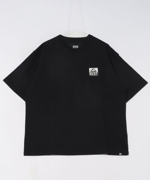 REEF（リーフ）の「REEF BOX LOGO SS T Tシャツ 【2026年春夏モデル】（Tシャツ/カットソー・メンズ・ミント/ホワイト/ピンク/ブラック・X-LARGE/LARGE/MEDIUM/SMALL）」の2枚目の写真