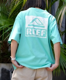 REEF BOX LOGO SS T Tシャツ 【2026年春夏モデル】/リーフボックスロゴ半袖Tシャツ