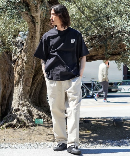 REEF(リーフ)の「REEF BOX LOGO SS T Tシャツ 【2026年春夏モデル】/リーフボックスロゴ半袖Tシャツ(Tシャツ/カットソー・メンズ・ミント/ホワイト/ピンク/ブラック・X-LARGE/LARGE/MEDIUM/SMALL)」の7枚目の写真