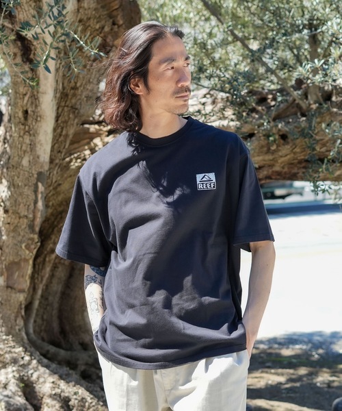 REEF(リーフ)の「REEF BOX LOGO SS T Tシャツ 【2026年春夏モデル】/リーフボックスロゴ半袖Tシャツ(Tシャツ/カットソー・メンズ・ミント/ホワイト/ピンク/ブラック・X-LARGE/LARGE/MEDIUM/SMALL)」の9枚目の写真
