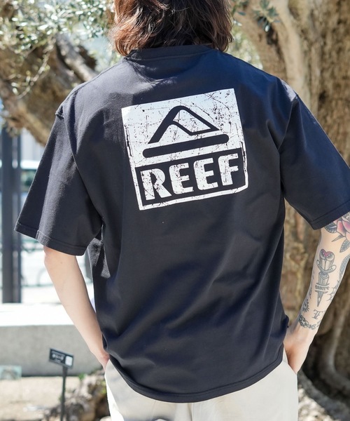 REEF(リーフ)の「REEF BOX LOGO SS T Tシャツ 【2026年春夏モデル】/リーフボックスロゴ半袖Tシャツ(Tシャツ/カットソー・メンズ・ミント/ホワイト/ピンク/ブラック・X-LARGE/LARGE/MEDIUM/SMALL)」の11枚目の写真