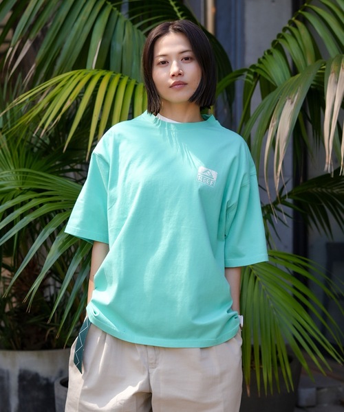 REEF(リーフ)の「REEF BOX LOGO SS T Tシャツ 【2026年春夏モデル】/リーフボックスロゴ半袖Tシャツ(Tシャツ/カットソー・メンズ・ミント/ホワイト/ピンク/ブラック・X-LARGE/LARGE/MEDIUM/SMALL)」の17枚目の写真
