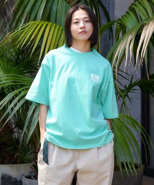 REEF(リーフ)の「REEF BOX LOGO SS T Tシャツ 【2026年春夏モデル】/リーフボックスロゴ半袖Tシャツ(Tシャツ/カットソー・メンズ・ミント/ホワイト/ピンク/ブラック・X-LARGE/LARGE/MEDIUM/SMALL)」の18枚目の写真