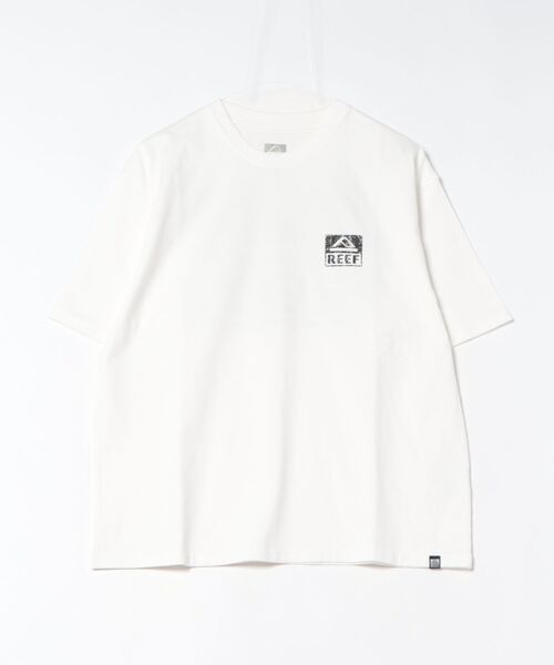 REEF(リーフ)の「REEF BOX LOGO SS T Tシャツ 【2026年春夏モデル】/リーフボックスロゴ半袖Tシャツ(Tシャツ/カットソー・メンズ・ミント/ホワイト/ピンク/ブラック・X-LARGE/LARGE/MEDIUM/SMALL)」の6枚目の写真